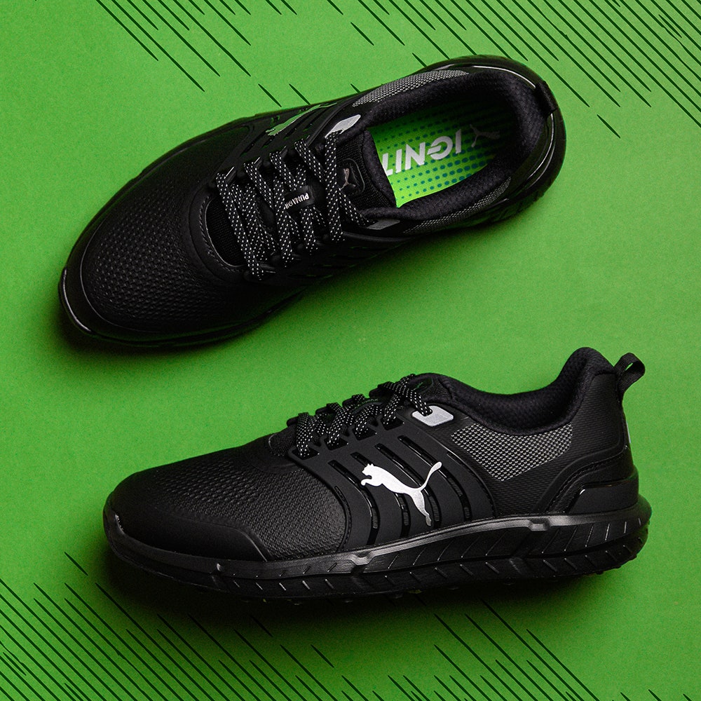 PUMA Golf Shoes - Ignite Elevate 2 Tour - Puma Black AW25