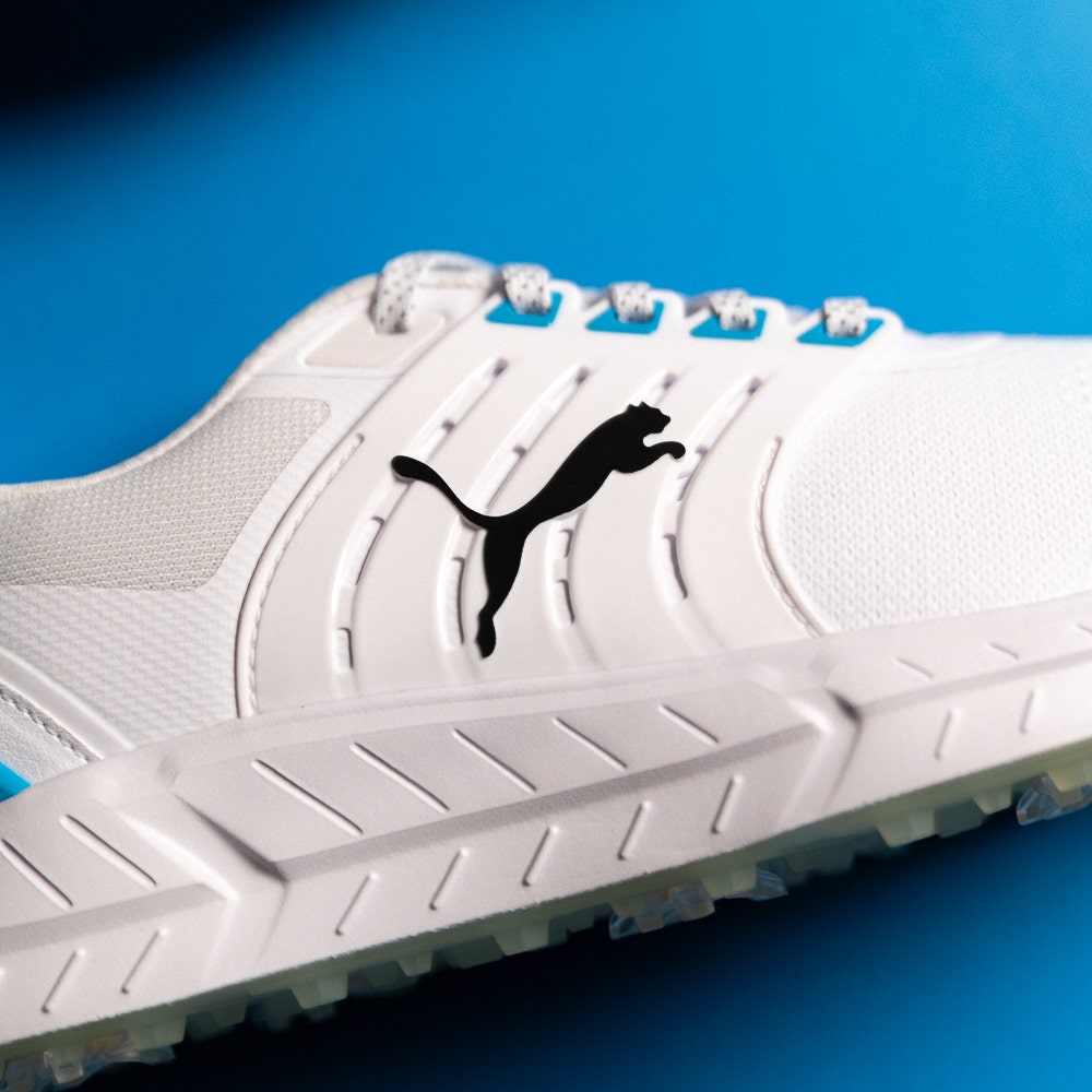 PUMA Golf Shoes - Ignite Elevate 2 Tour - White - Apple Spritz SS26