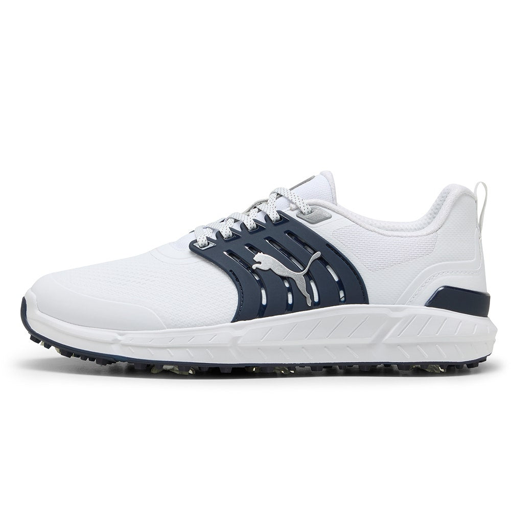 PUMA Golf Shoes - Ignite Elevate 2 Tour - White - Navy SS25