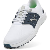 PUMA Golf Shoes - Ignite Elevate 2 Tour - White - Navy SS25