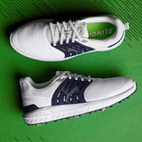 PUMA Golf Shoes - Ignite Elevate 2 Tour - White - Navy SS25
