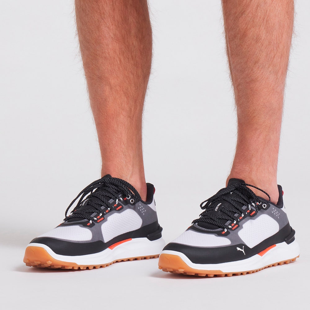 PUMA Golf Shoes - Ignite Elevate X - White - Black SS25