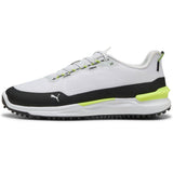 PUMA Golf Shoes - Ignite Elevate X - White - Safety Yellow 2025
