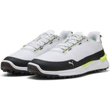 PUMA Golf Shoes - Ignite Elevate X - White - Safety Yellow 2025