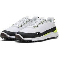 PUMA Golf Shoes - Ignite Elevate X - White - Safety Yellow 2025