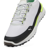 PUMA Golf Shoes - Ignite Elevate X - White - Safety Yellow 2025