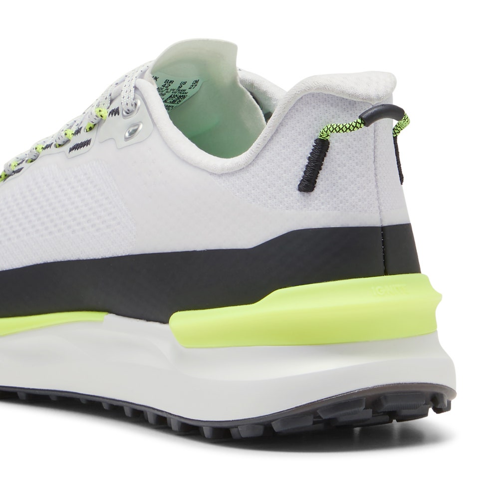 PUMA Golf Shoes - Ignite Elevate X - White - Safety Yellow 2025