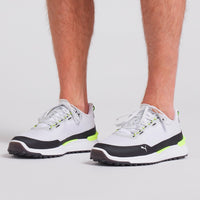 PUMA Golf Shoes - Ignite Elevate X - White - Safety Yellow 2025