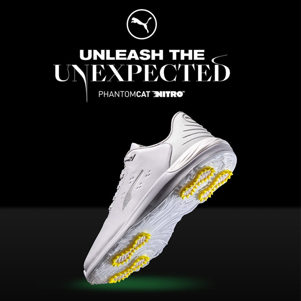 PUMA Golf Shoes - Phantomcat Nitro+ - White SS25