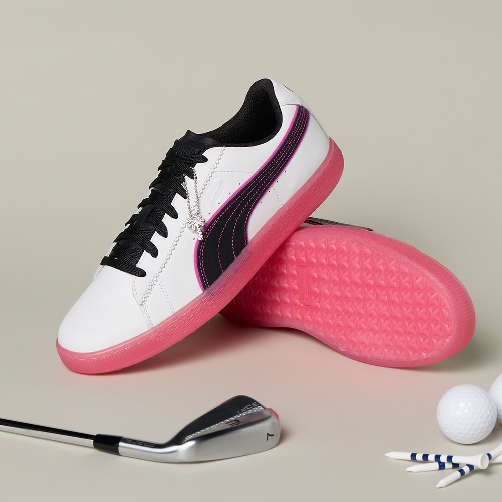 PUMA Golf Shoes - PTC Suede G - White AW26
