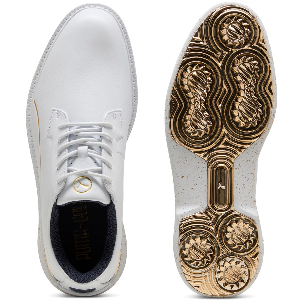 PUMA Golf Shoes - Puma Royale Players - White Glow SS25