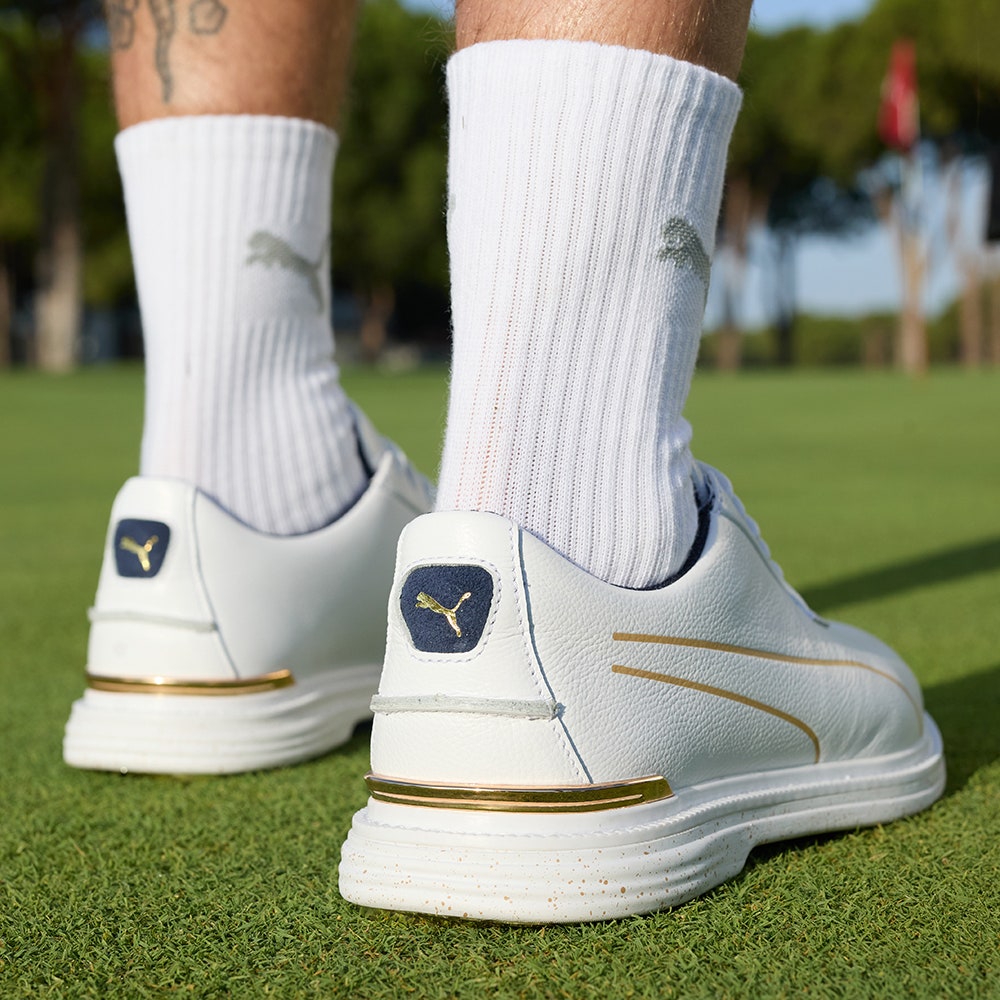 PUMA Golf Shoes - Puma Royale Players - White Glow SS25