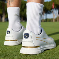 PUMA Golf Shoes - Puma Royale Players - White Glow SS25