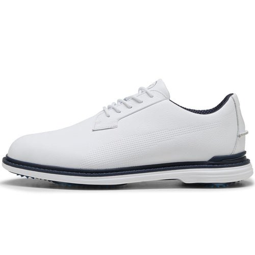 PUMA Golf Shoes - Puma Royale - White - Deep Navy SS25