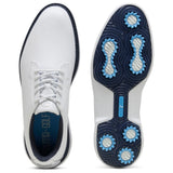 PUMA Golf Shoes - Puma Royale - White - Deep Navy SS25