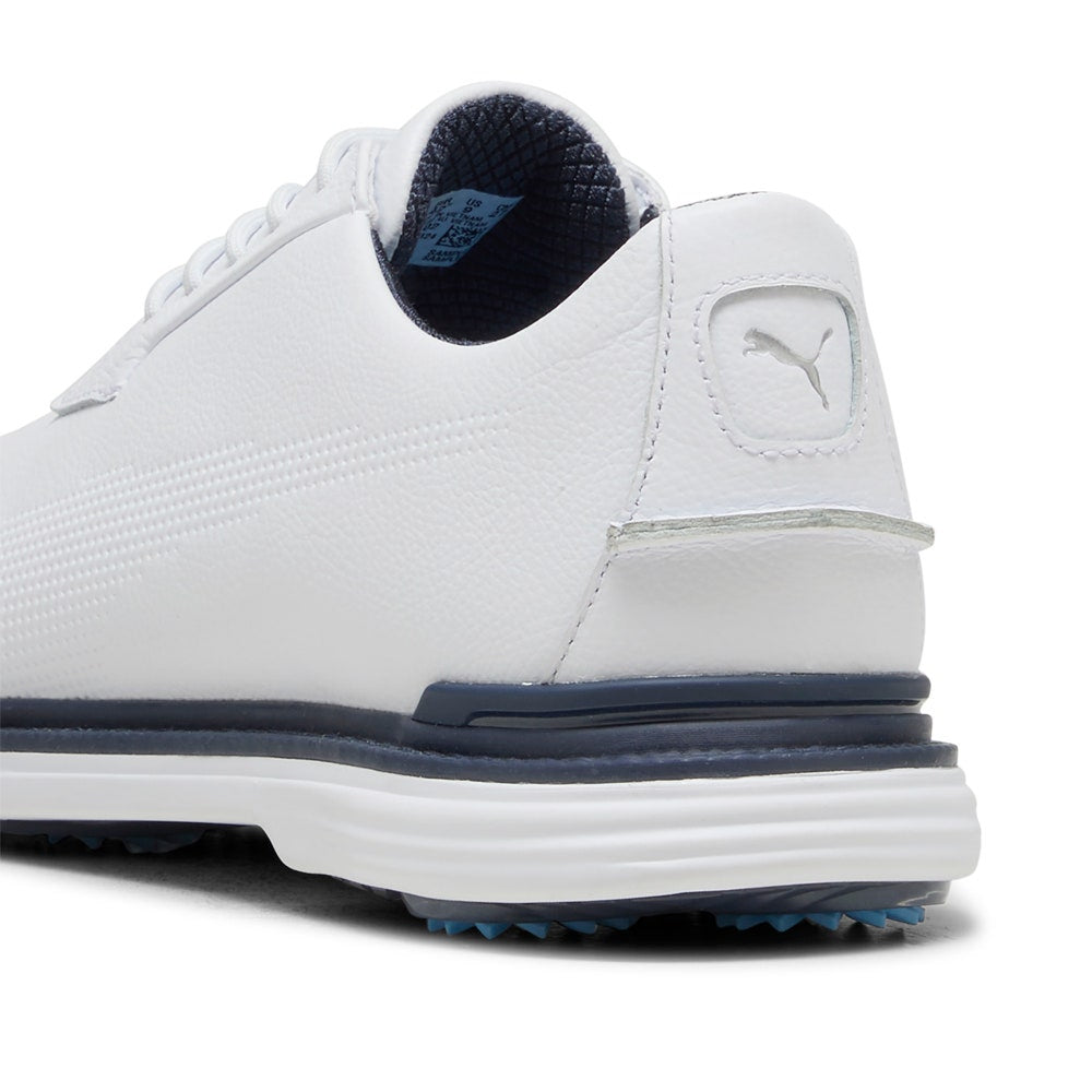 PUMA Golf Shoes - Puma Royale - White - Deep Navy SS25