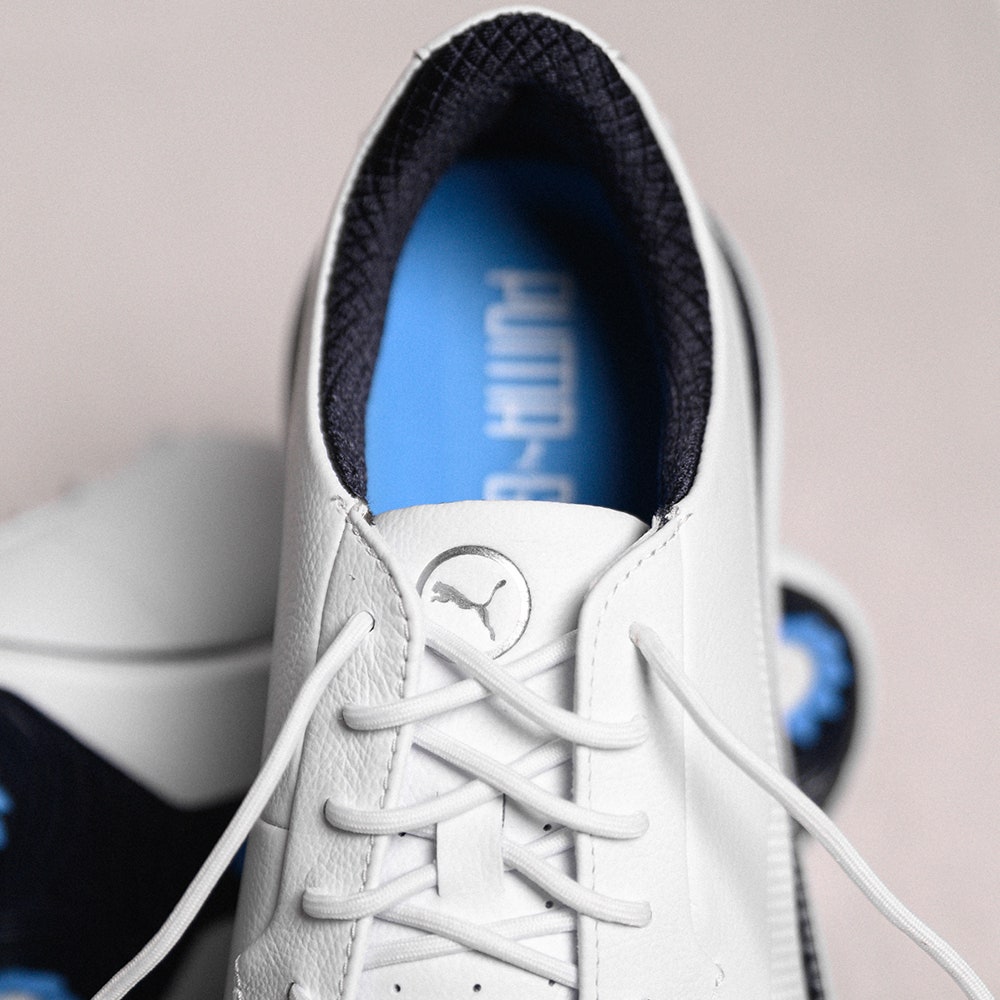 PUMA Golf Shoes - Puma Royale - White - Deep Navy SS25