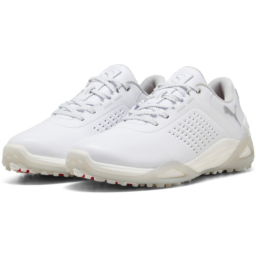 PUMA Golf Shoes - Shadowcat Nitro - White - Grey 2025
