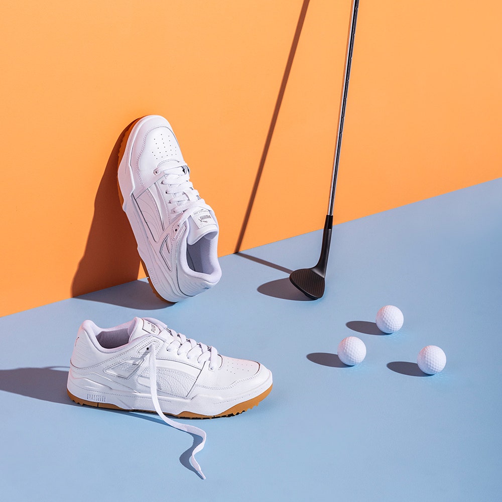 PUMA Golf Shoes - Slipstream G - White SS25