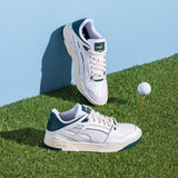 PUMA Golf Shoes - Slipstream G - White - Varsity Green SS25