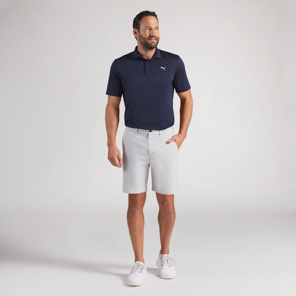 PUMA Golf Shorts - 101 Pure Short 8" - Platino Grey SS26