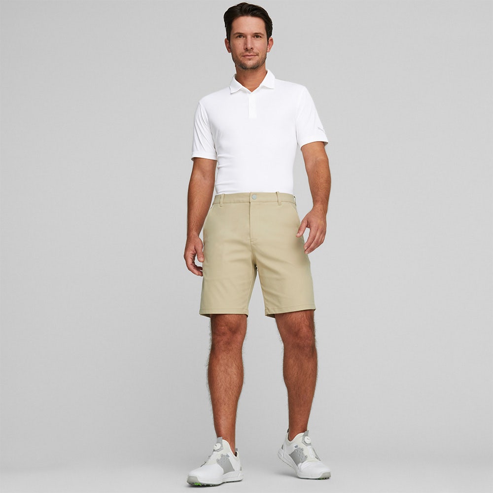 PUMA Golf Shorts - Dealer 8" - Alabaster SS25