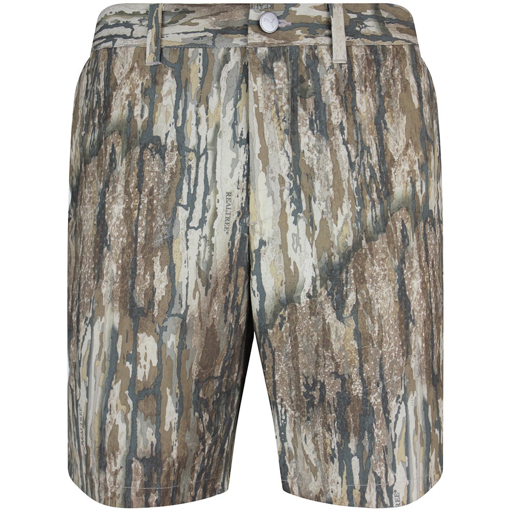 PUMA Golf Shorts - REALTREE Camo Ripstop - Dusty Olive AW26