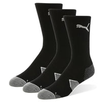 PUMA Golf Socks - Essential Crew - 3 Pack - Black SS26