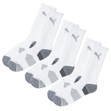 PUMA Golf Socks - Essential Crew - 3 Pack - Bright White SS26