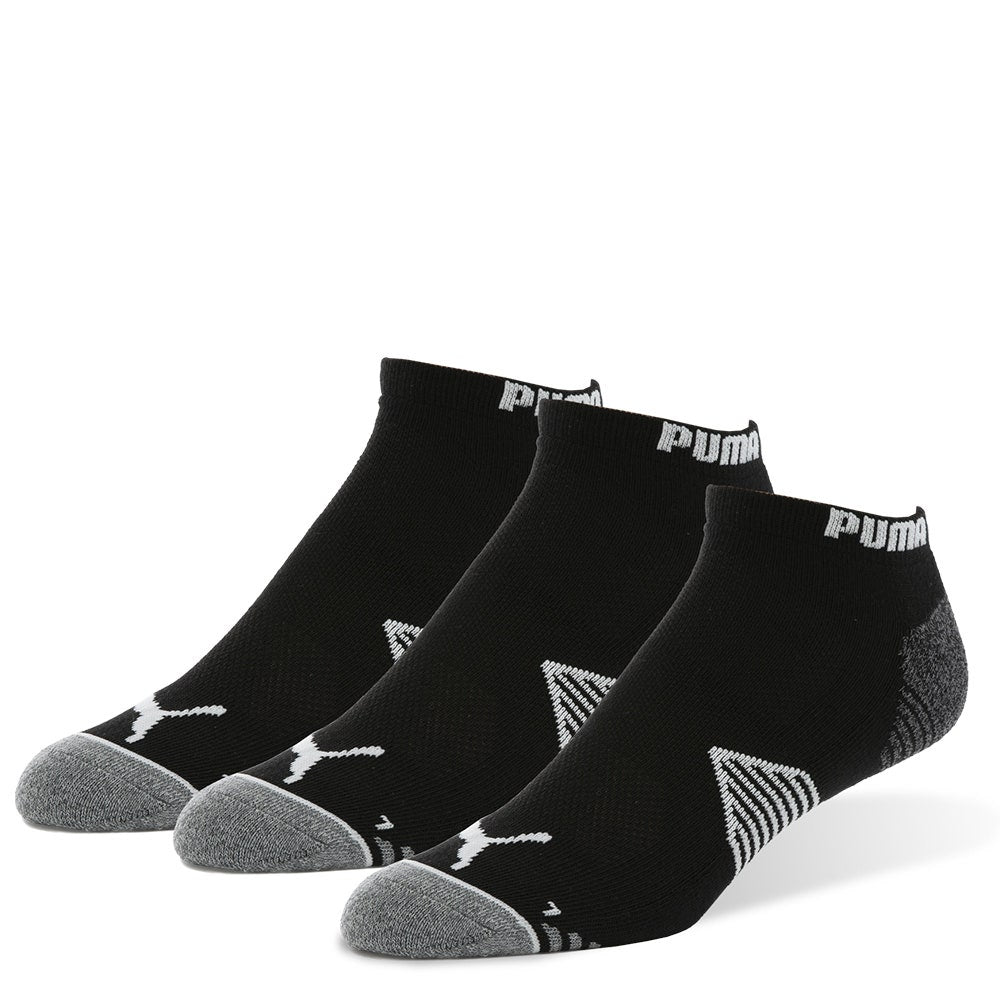 PUMA Golf Socks - Essential Low - 3 Pack - Black SS26