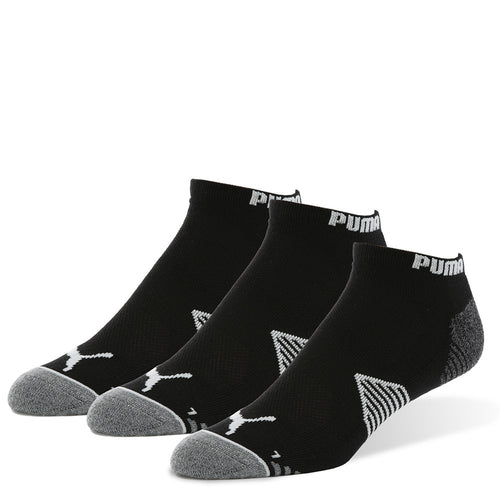 PUMA Golf Socks - Essential Low - 3 Pack - Black SS26