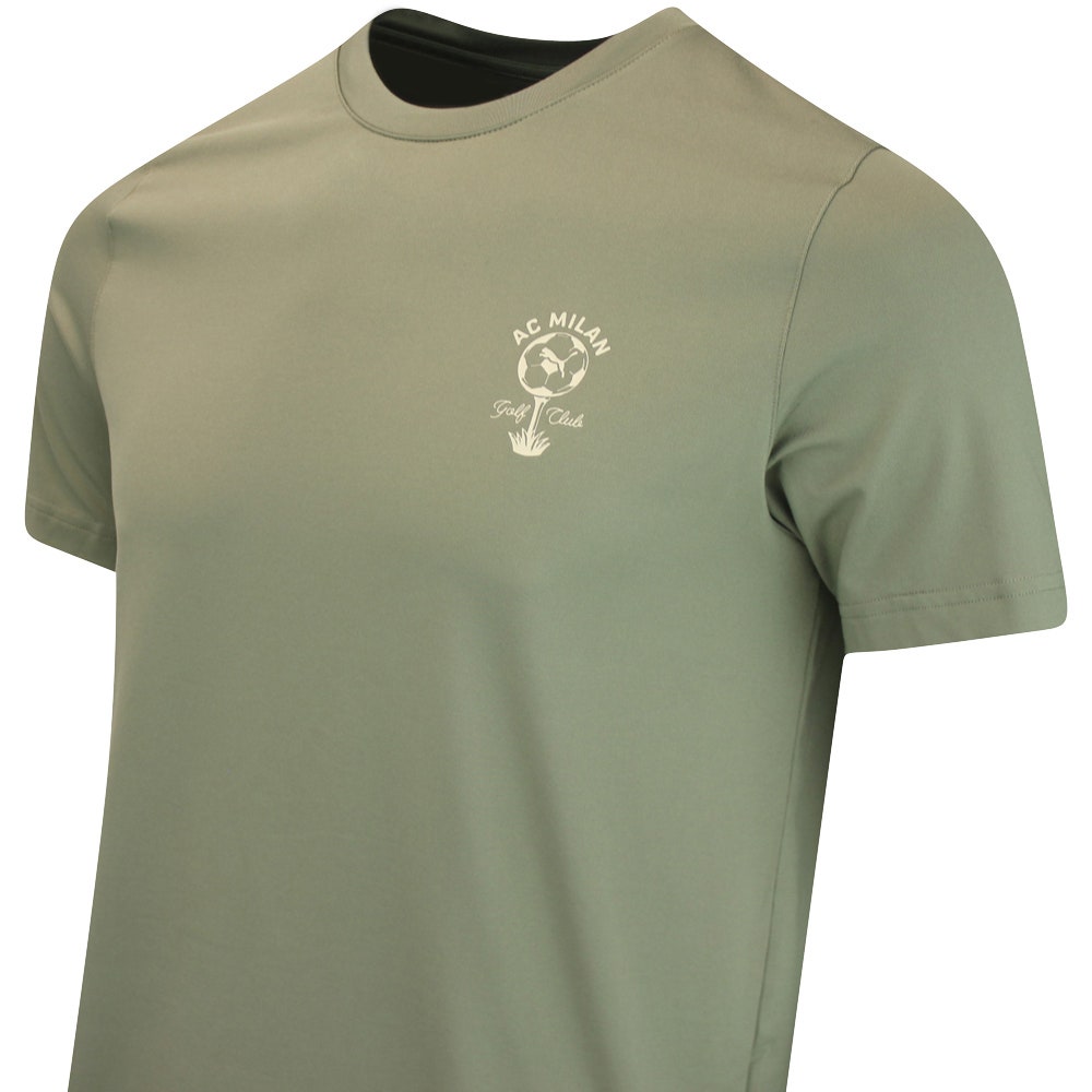 PUMA Golf T-Shirt - ACM Golf Club Tee - Dark Sage AW25