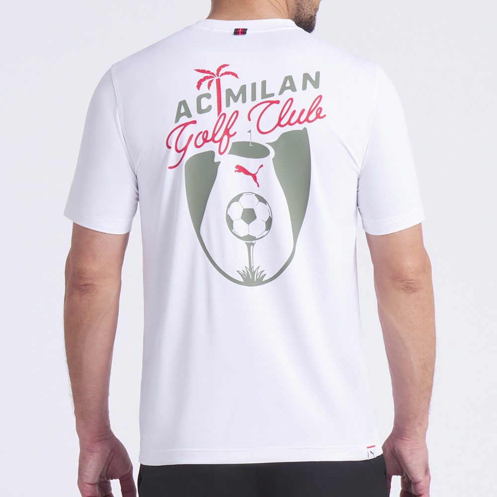 PUMA Golf T-Shirt - ACM Golf Club Tee - White Glow AW25