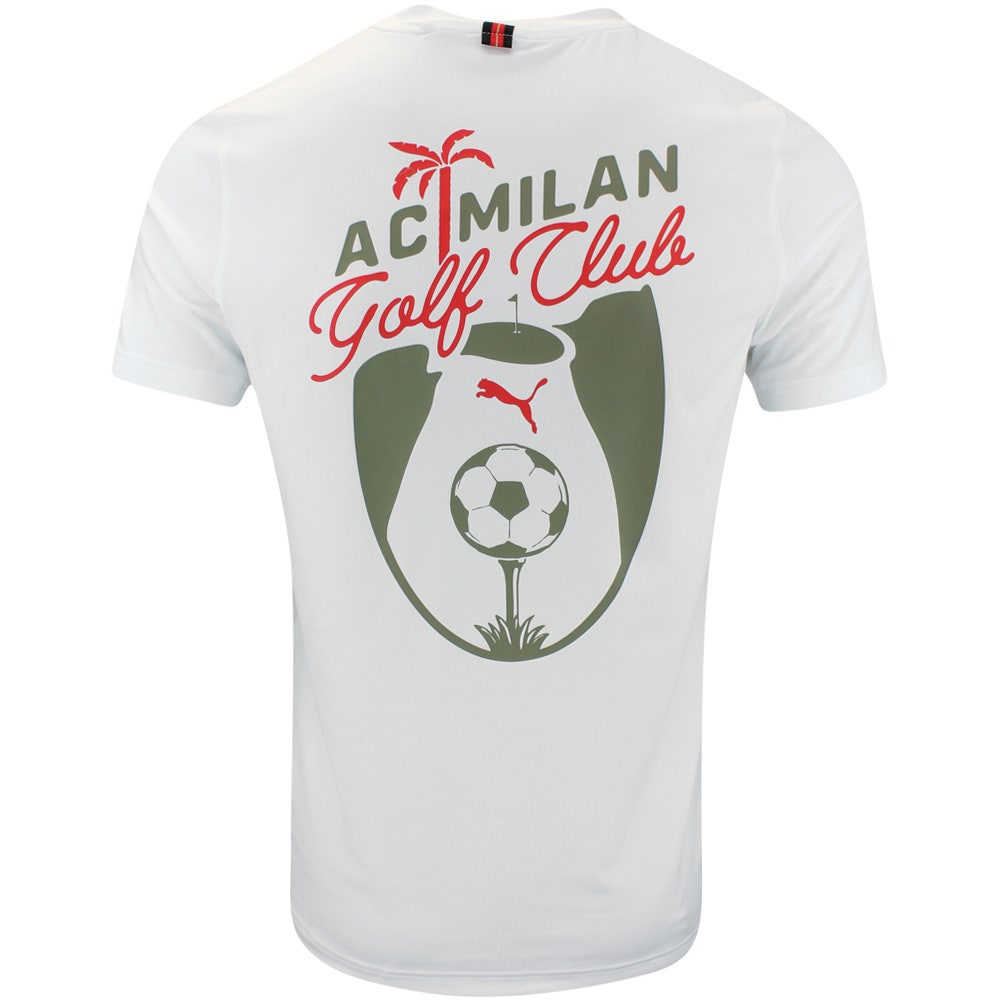 PUMA Golf T-Shirt - ACM Golf Club Tee - White Glow AW25
