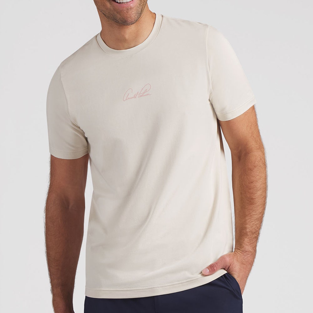 PUMA Golf T-Shirt - AP Modalon Tee - Alpine Snow AW26