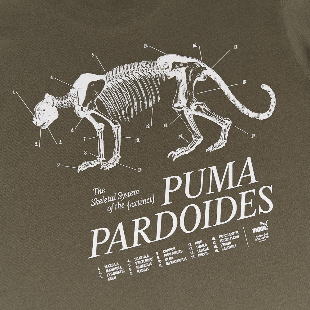 PUMA Golf T-Shirt - GGNC Pardoides Tee - Dark Sage SS26