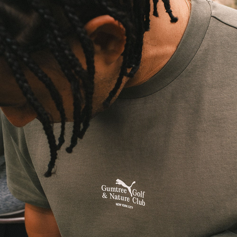 PUMA Golf T-Shirt - GGNC Pardoides Tee - Dark Sage SS26