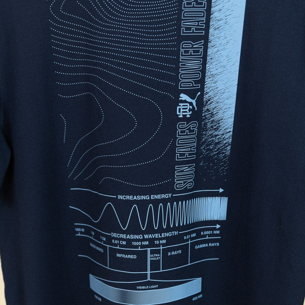 PUMA Golf T-Shirt - RC Sun Fades Tee - Deep Navy SS26