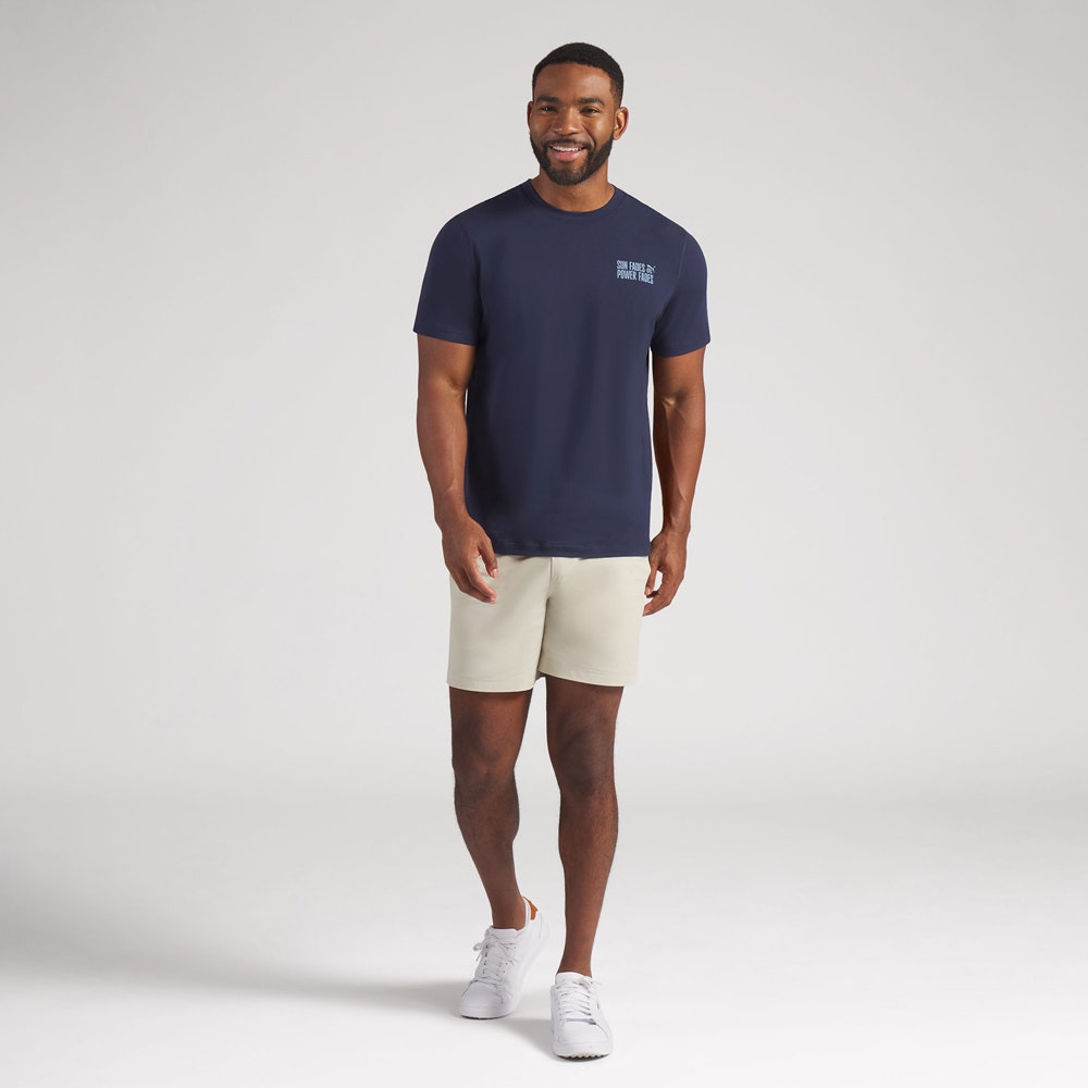 PUMA Golf T-Shirt - RC Sun Fades Tee - Deep Navy SS26