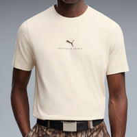 PUMA Golf T-Shirt - REALTREE Precision Tee - Alpine Snow AW26