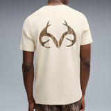 PUMA Golf T-Shirt - REALTREE Precision Tee - Alpine Snow AW26