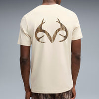 PUMA Golf T-Shirt - REALTREE Precision Tee - Alpine Snow AW26