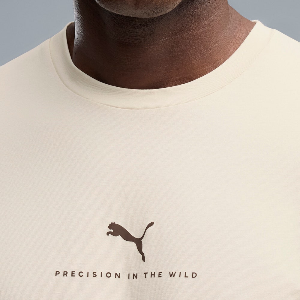 PUMA Golf T-Shirt - REALTREE Precision Tee - Alpine Snow AW26