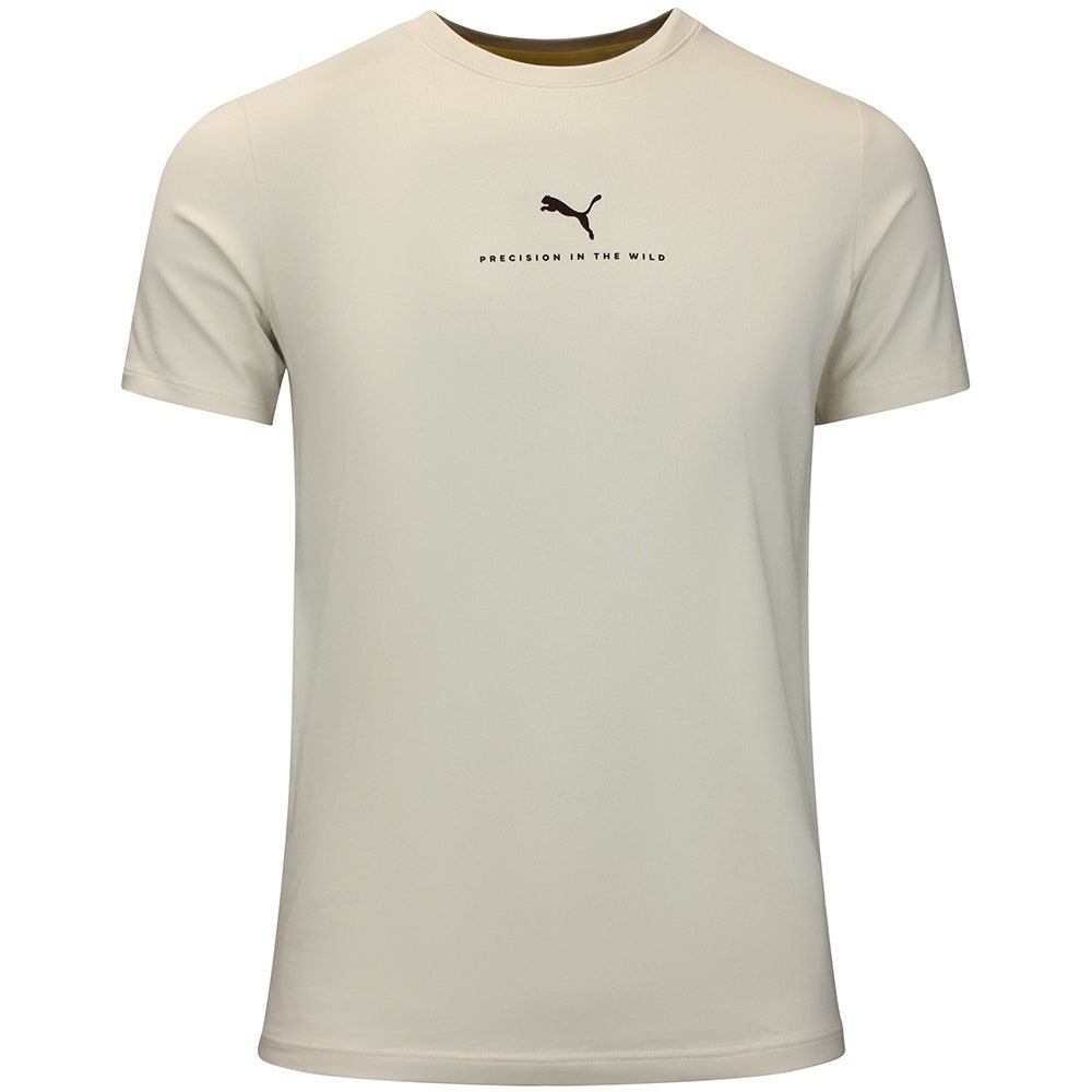 PUMA Golf T-Shirt - REALTREE Precision Tee - Alpine Snow AW26