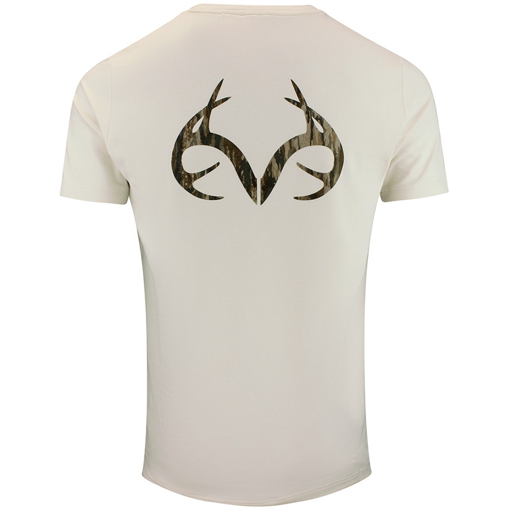 PUMA Golf T-Shirt - REALTREE Precision Tee - Alpine Snow AW26