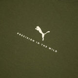 PUMA Golf T-Shirt - REALTREE Precision Tee - Dusty Olive AW26