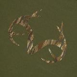 PUMA Golf T-Shirt - REALTREE Precision Tee - Dusty Olive AW26