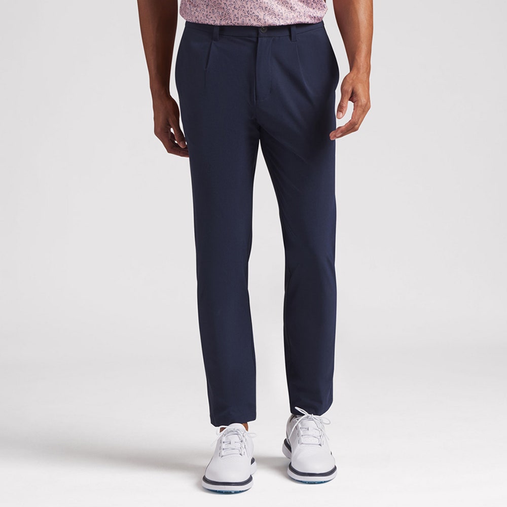 PUMA Golf Trousers - AP Pleat Pant - Deep Navy AW26