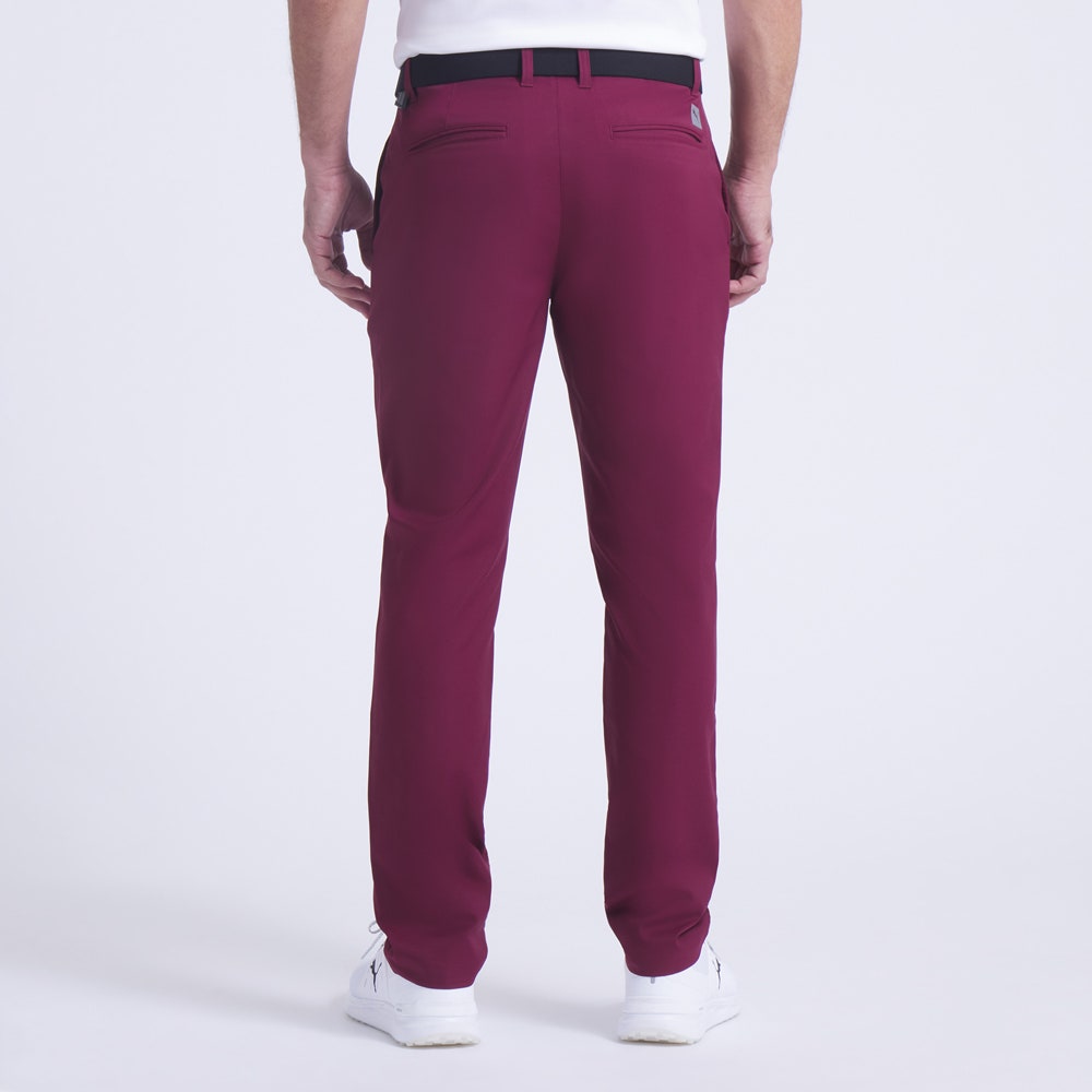 PUMA Golf Trousers - Tailored Dealer Pant - Ruby Shimmer AW25