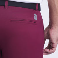 PUMA Golf Trousers - Tailored Dealer Pant - Ruby Shimmer AW25